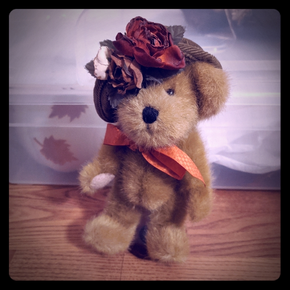 Boyd's Bear Sage Leafowitz Bear w/ Stand ... NWT